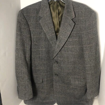 Blazer chaqueta abrigo deportivo LACROSSE 42R espiga 100 % lana 2 botones para hombre Foto 1 de 4