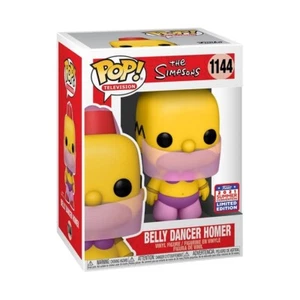 Funko POP TV The Simpsons Belly Dance Homer #1144 | 2021 FunKon Shared Exclusive - Picture 1 of 2