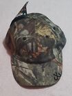 Vintage Camo Fly Fishing Hat Advantage Timber Cap  Adjustable Hipster Hunting