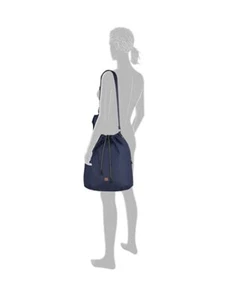 Camel Active €79,99 RRP blau Canvas Umhängetasche inkl. abnehmbarer Tasche - NEU - Bild 1 von 5