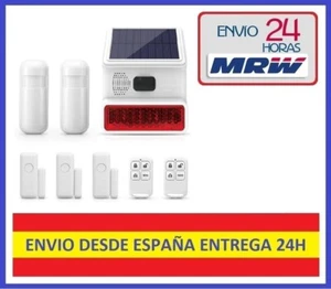 Sistema de Alarma Solar Casa Hogar Inalambrico - Imagen 1 de 10