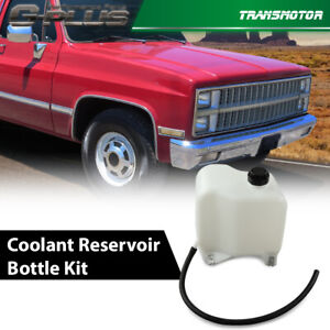 Coolant Bottle & Cap W/Mounting Hardware & Hose Fit For 81-87 Chevy GMC GM Truck