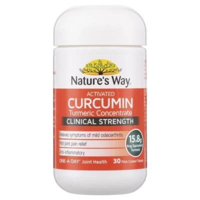 Nature's Way Activated Curcumin Clinical Strength 30 Tablets - image 1 of 3