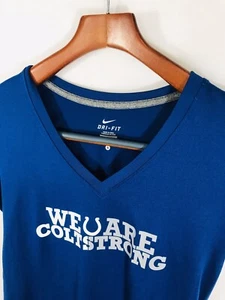 Nike Dri-Fit Damen T-Shirt blau "We Are Colts Strong" Grafik S - Bild 1 von 5