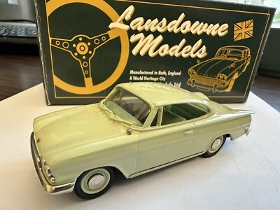 1961 Ford Capri Coupe Lime Green 1:43 Lansdowne LDM24 Excellent Boxed 2 - Image 1 of 4