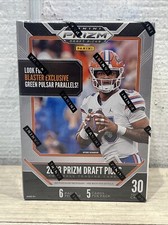 2023 Panini Prizm Draft Picks Football 30 Card Blaster Box NEW + Free Shipping