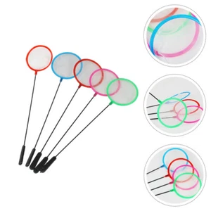 5pcs Creative Fish Aquarium Small Fishing Net Fish Tank Tools (Random Color) - Picture 1 of 12