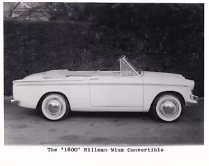 DAS ""1600" HILLMAN MINX KONVERTIERFOTO. - Bild 1 von 2