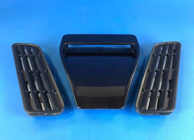 08-15 MITSUBISHI LANCER EVOLUTION MR GSR EVO X HOOD INTAKE SCOOP GRILLE BLACK - Image 1 of 4