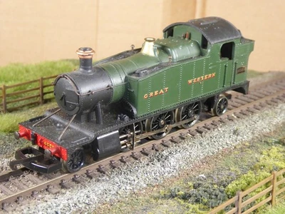 Lima 00 Gauge GWR 45XX Steam Prairie Tank Loco 2-6-2T  no 4589  GWR Green Livery - Image 1 of 4