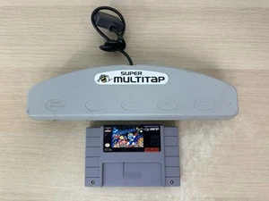 Super Bomberman Party Pak con gioco autentico e multitap (SNES, Super Nintendo) - Foto 1 di 17