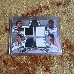 Upper Deck MLS Quad Mayerials 2012/50 Thierry Henry Brian Ching Rosario Le Roux - Imagen 1 de 2