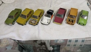 Mebetoys 1/25 Lotto Rottami Golf Giulietta Visa Alfetta Porsche Mercedes Chrysle - Foto 1 di 24