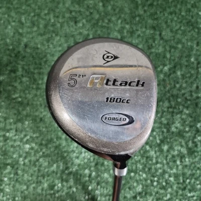 Ladies Dunlop Attack 420cc Forged 5 Wood Set Graphite Shaft L Flex RH 40.5" - Image 1 of 4