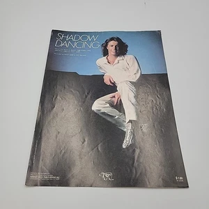 Andy Gibb Shadow Dancing Vintage Sheet Music 1978 Bee Gees Barry Robin Maurice - Picture 1 of 4
