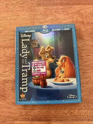 Lady and the Tramp Diamond Edition Blu-ray/DVD Combo - Image 1 of 4