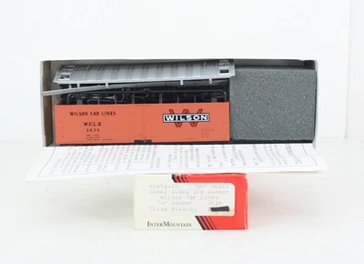 HO Intermountain 40519-10 Wilson Car Lines Steel Sided Ice Bunker #2636 - Image 1 of 3