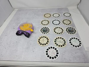 Carrete estéreo Viewmaster Mattel/Fisher-Price 2002 visor 3D con 10 carretes - Imagen 1 de 9