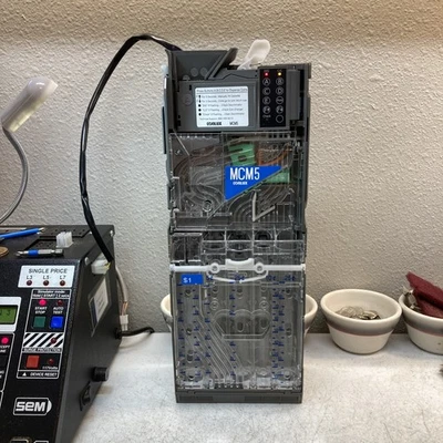 Mecánico para monedas Conlux MCM5 5 tubos MDB, completamente reconstruido profesionalmente Foto 1 de 4