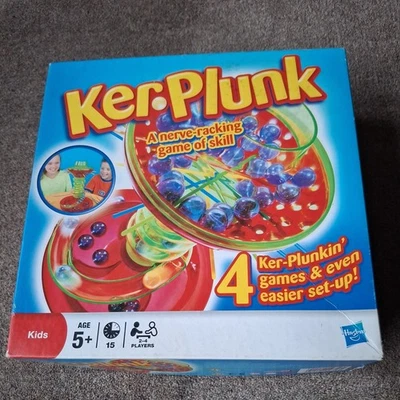 KERPLUNK GAME HASBRO 2009 100% COMPLETE & EXCELLENT CONDITION - Image 1 of 4