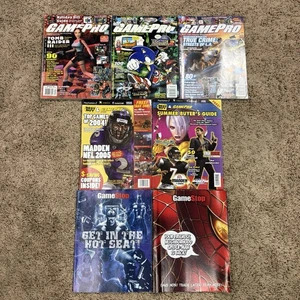 Video Game Magazine Lot Of 7 Gamepro GameStop Best Buy Catalog Tomb Raider Sonic - Bild 1 von 16