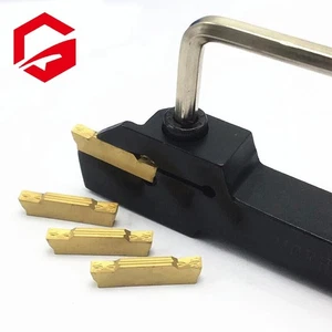 MGEHR1616-4 Parting Off Turning Holder Groove Tool holder+MGMN400 Carbide Insert - Picture 1 of 5