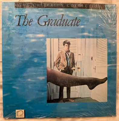 THE GRADUATE Dustin Hoffman Nichols Criterion Collection Laserdisc unopened NR ! Foto 1 de 3
