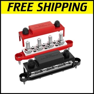 Upgrade 12V Marine Bus Bar with Copper Terminals - Efficient Wiring Solution - Picture 1 of 8