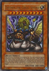Theinen the Great Sphinx EP1-DE001 Movie Exclusive Pack Yugioh! Karte MP - Bild 1 von 2