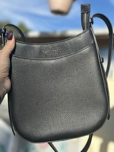 Kate Spade Leila North South Leder Umhängetasche in Schwarz Gold EUC - Bild 1 von 16