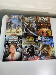 Star Wars Books - Episodes 1-6 I-VI - Scholastic - Picture 1 of 15