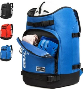 Ski Boot Bag - 50L Ski Boot Travel Backpack Waterproof Snowboard Boot Backpac... - Picture 1 of 7