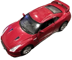 Brand New 5" Kinsmart 2009 Nissan GT-R R35 Diecast Model Toy Car 1:36 Red - Picture 1 of 6