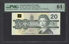 Canada 20 dollars 1991 BC-58c non circulé grade 64