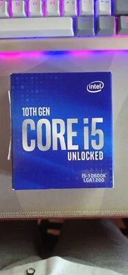 Intel Core i5-10600K Processore (4,8 GHz, 6 Cuori, Socket LGA1200, Box) -... - Immagine 1 di 4