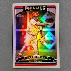 2006 Topps Chrome #171 Chase Utley Réfracteur - Phillies - Photo 1 sur 1