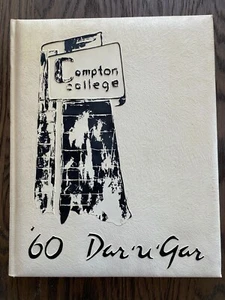 Vintage 1960 Compton College, California. Annuario. Dar-U-Gar. Bello! - Foto 1 di 4