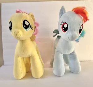 My Little Pony Fluttershy and Rainbow Dash Pegasus Plush BUILD A BEAR - Picture 1 of 14