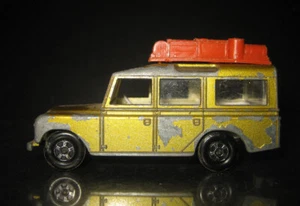 MATCHBOX LESNEY N°12 LAND ROVER 109 SAFARI GOLD PLAYED CONDITIONS - Foto 1 di 5