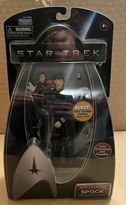 2009 Star Trek Playmates Warp Collection Spock Action Figure with Bonus Stand - Picture 1 of 6