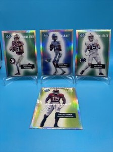 Drew Allar Michael Pratt Jordan Travis 2023 Bowman Chrome University Retro RC