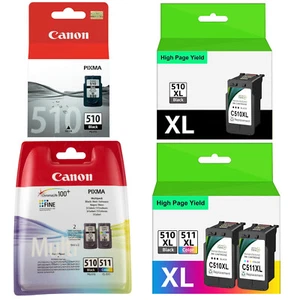 Originale / Reman Cartucce Per Stampante Canon PG-510 CL-511 PIXMA MP280 MP495 - Bild 1 von 14