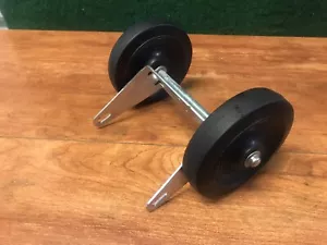VINTAGE SCHWINN AIRDYNE EXERCISE BIKE REPLACEMENT PARTS AD3 TRANSPORT WHEELS - Picture 1 of 3