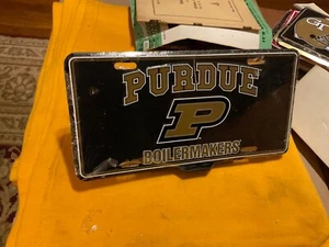 Metal Novelty License Plate Purdue Boilermakers - Picture 1 of 1