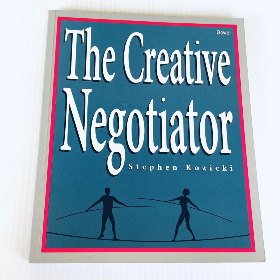 The Creative Negotiator Stephen Kozicki Softcover Sales Marketing Strategy 1993 - image 1 of 4