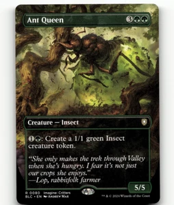 MTG Ant Queen (Borderless) #80 - Commander: Bloomburrow - Picture 1 of 1