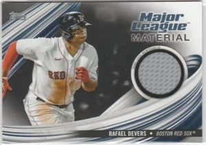 2023 Topps Actualización RAFAEL DEVERS Material de Grandes Ligas #MLM-RD Medias Rojas 110/199 - Imagen 1 de 1