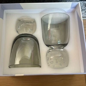 MISETTE mundgeblasenes Seifenblasenglas Becher 2er Set - Bild 1 von 3