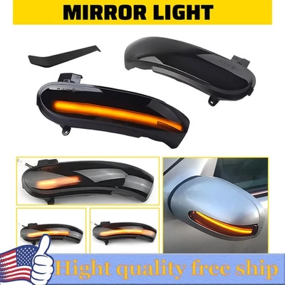 Luz de señal de giro de espejo lateral LED secuencial para Mercedes Benz Clase SL R230 H Foto 1 de 4