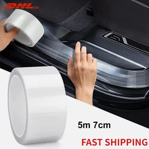 Plate SILL Scuff Cover Anti Scratch Decal Sticker Protector Car Accessories Door - Picture 1 of 13